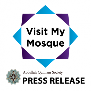Visit My Mosque 2018 – PRESS RELEASE
